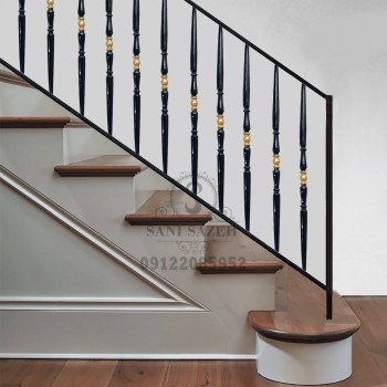 نرده راه پله لوله کنیک نرده راه پله لوله کنیک