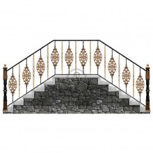 نرده راه پله 1001